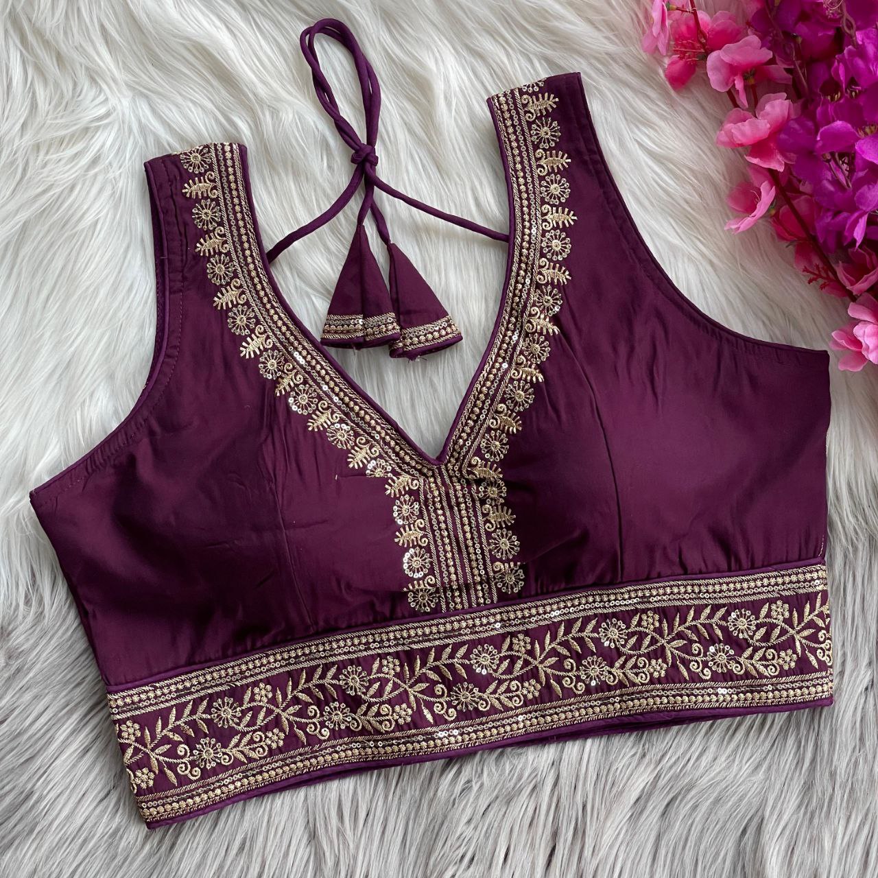 Sweetheart Neck Women Blouse