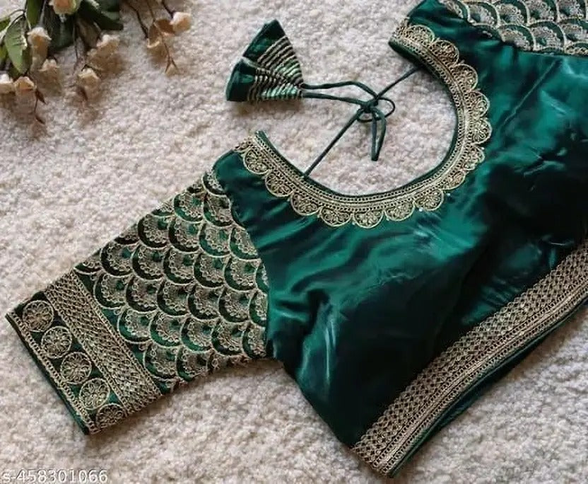 Designer Round-neck Blouse