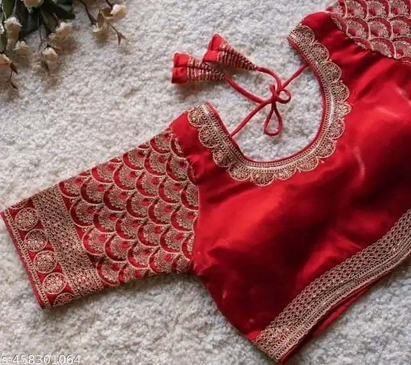 Designer Round-neck Blouse