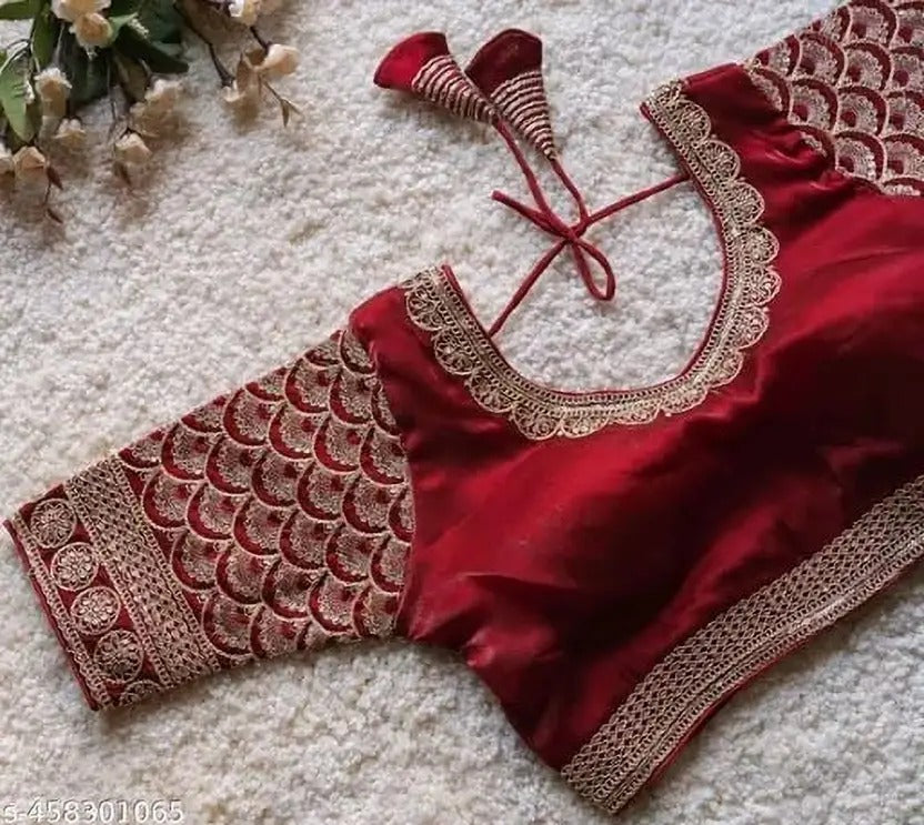 Designer Round-neck Blouse