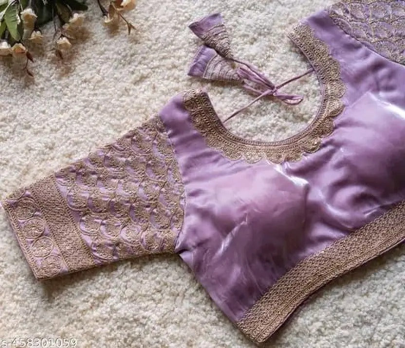 Designer Round-neck Blouse