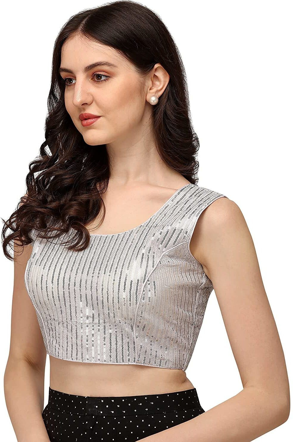 Georgette Sleeveless Blouse For Women