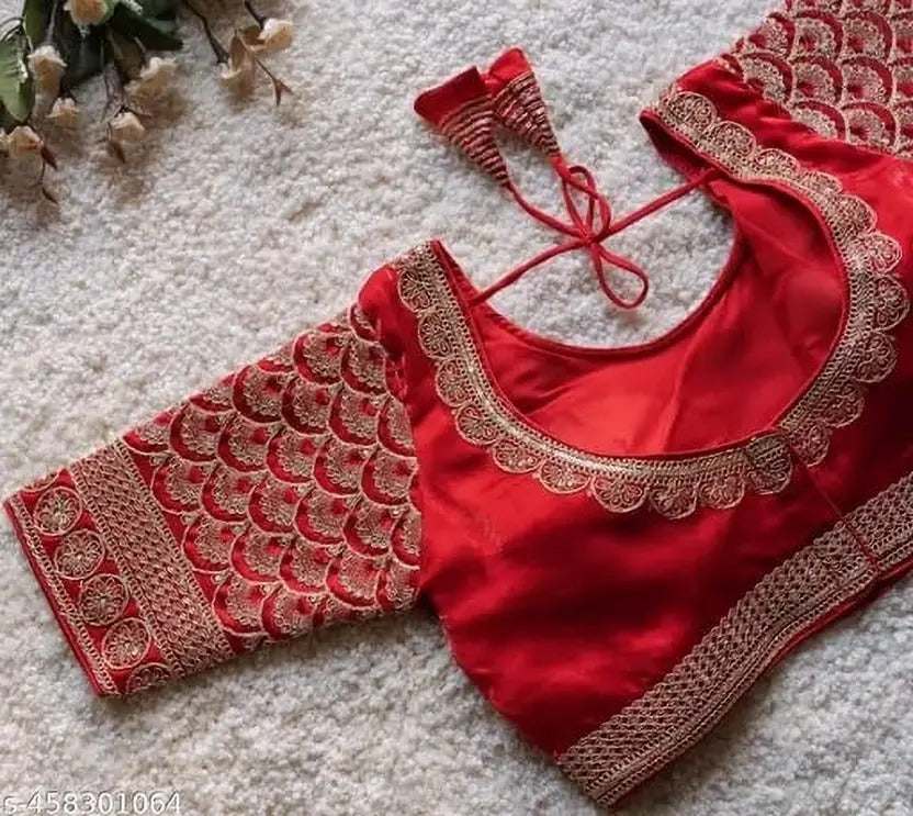 Designer Round-neck Blouse