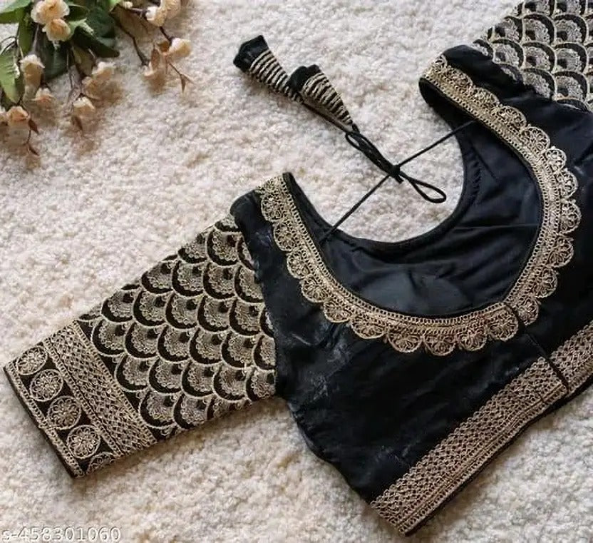 Designer Round-neck Blouse