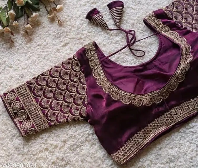 Designer Round-neck Blouse