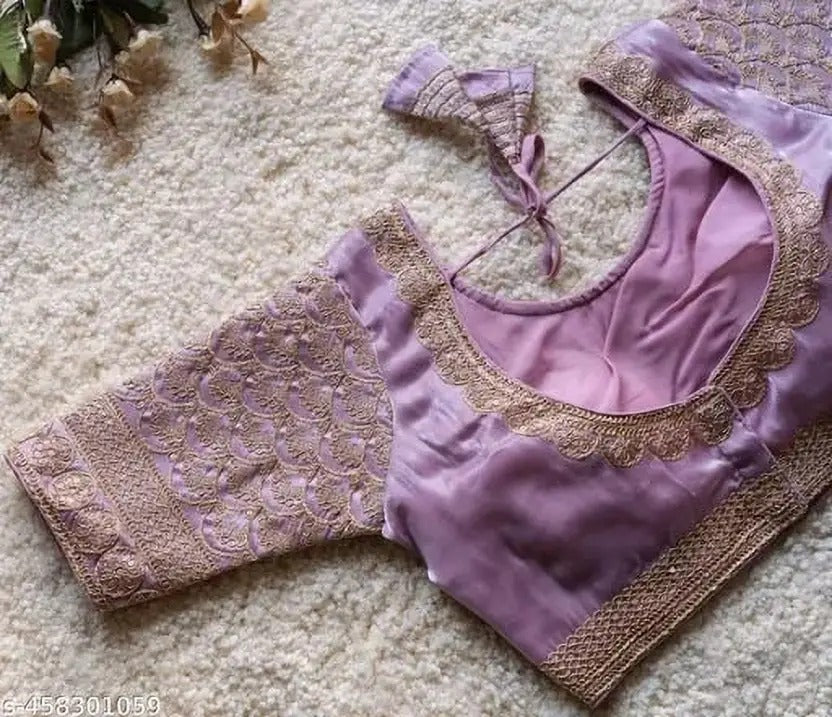 Designer Round-neck Blouse