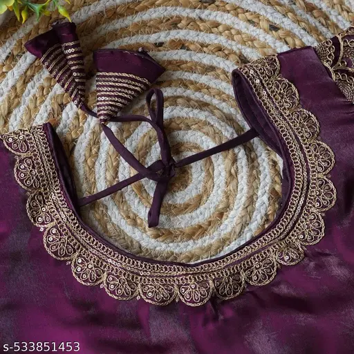 Designer Round-neck Blouse