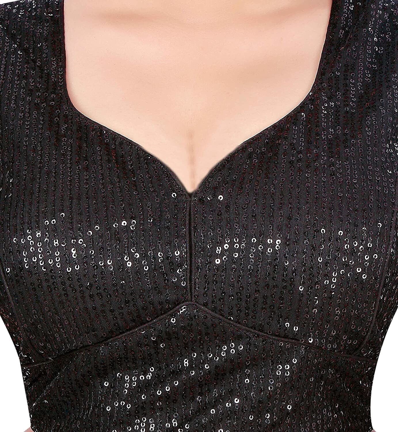 Sweetheart neck Sleeveless Blouse For Women