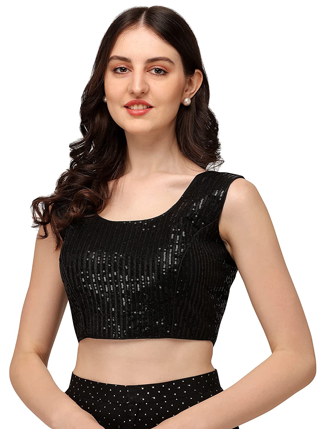 Georgette Sleeveless Blouse For Women
