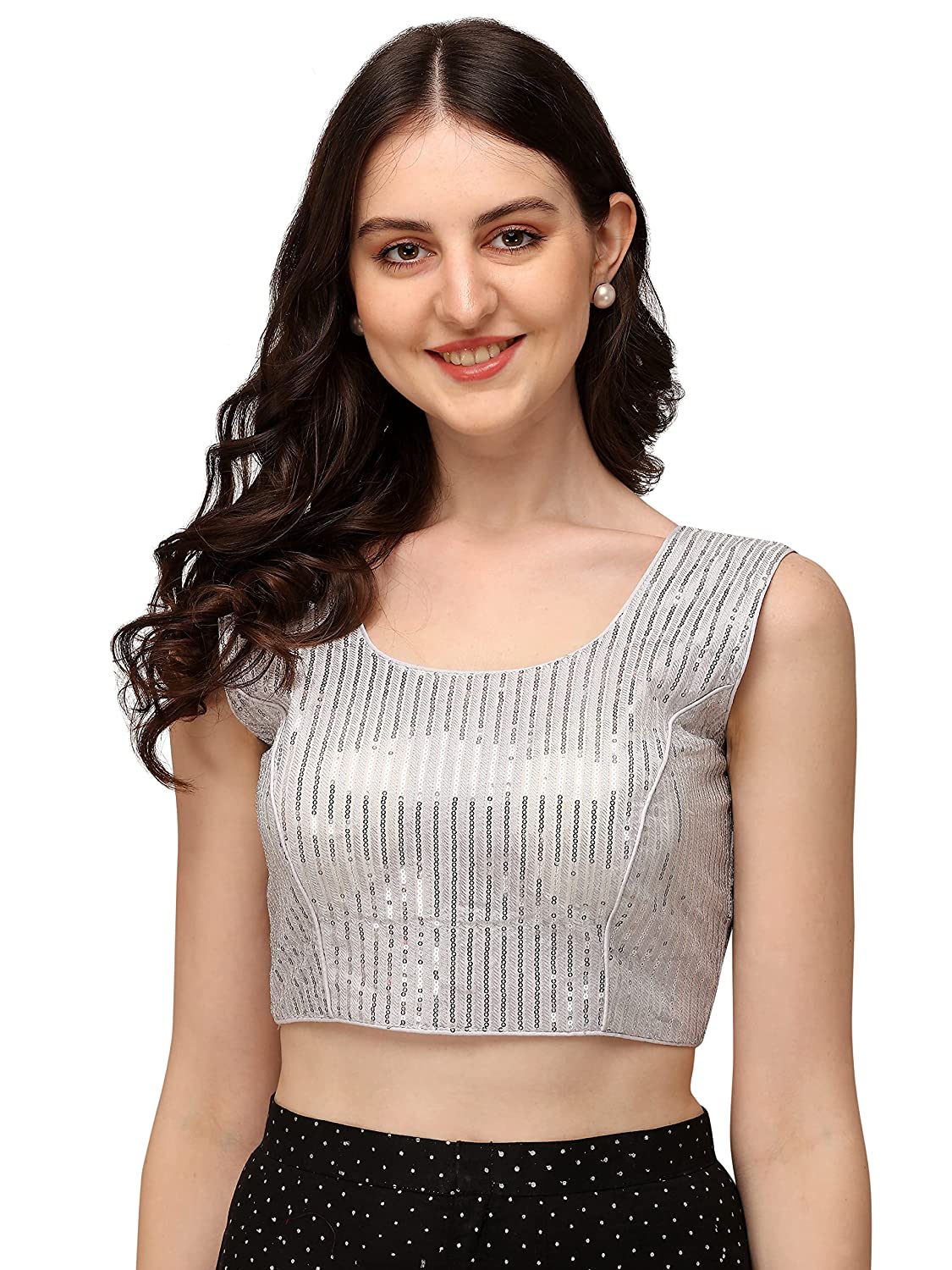 Georgette Sleeveless Blouse For Women