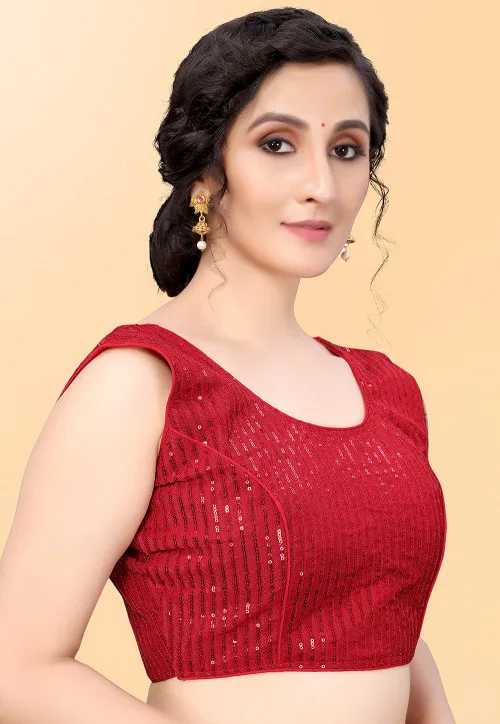 Georgette Sleeveless Blouse For Women