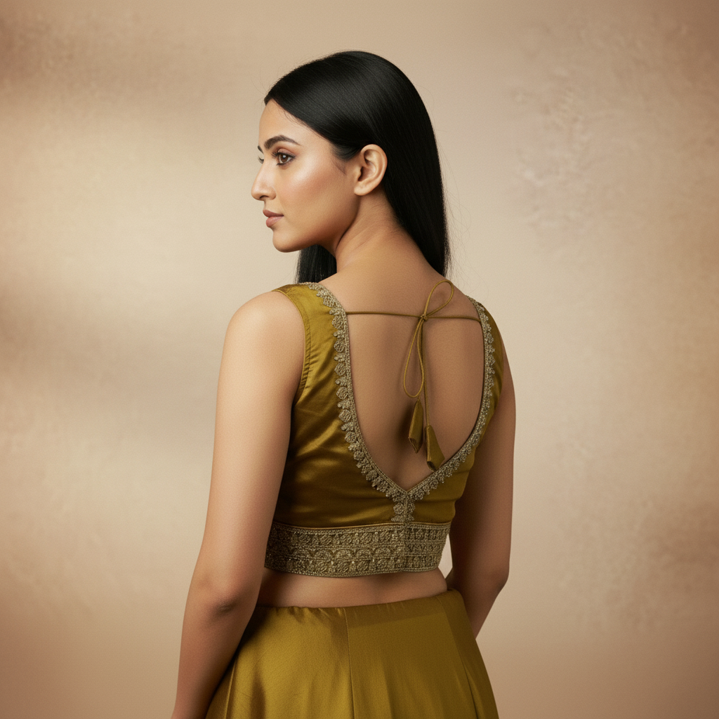 Designer Sleeveless Blouse